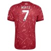 Oficiální Fotbalový Dres Liverpool Wirtz 7 Domácí 2026-27 pro Děti