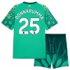 Oficiální Fotbalový Dres Brankářské Manchester City Donnarumma 25 Domácí 2026-27 Zelená pro Děti