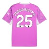 Oficiální Fotbalový Dres Brankářské Manchester City Donnarumma 25 Hostující 2026-27 Růžová pro Muži