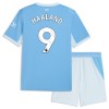 Oficiální Fotbalový Dres Manchester City Haaland 9 Domácí 2026-27 pro Děti