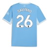 Oficiální Fotbalový Dres Manchester City Savinho 26 Domácí 2026-27 pro Muži