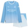 Oficiální Fotbalový Dres s Dlouhý Rukáv Manchester City Domácí 2026-27 pro Děti