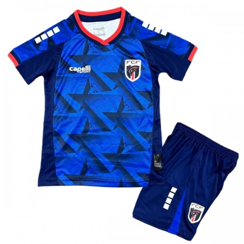 Oficiální Fotbalový Dres Cabo Verde Domácí MS 2026 pro Děti Oficiální Fotbalový Dres Cabo Verde Domácí MS 2026 pro Děti