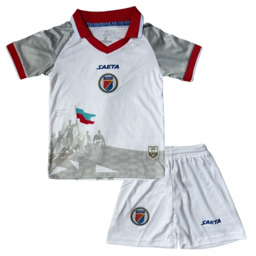 Oficiální Fotbalový Dres Haiti Hostující MS 2026 pro Děti Oficiální Fotbalový Dres Haiti Hostující MS 2026 pro Děti