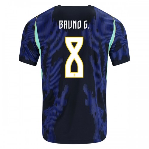 Oficiální Fotbalový Dres Brazílie Bruno Guimaraes 8 Hostující MS 2026 pro Muži Oficiální Fotbalový Dres Brazílie Bruno Guimaraes 8 Hostující MS 2026 pro Muži