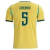 Oficiální Fotbalový Dres Brazílie Casemiro 5 Domácí MS 2026 pro Muži Oficiální Fotbalový Dres Brazílie Casemiro 5 Domácí MS 2026 pro Muži