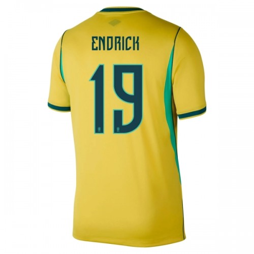 Oficiální Fotbalový Dres Brazílie Endrick 19 Domácí MS 2026 pro Muži Oficiální Fotbalový Dres Brazílie Endrick 19 Domácí MS 2026 pro Muži