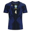 Oficiální Fotbalový Dres Brazílie Marquinhos 4 Hostující MS 2026 pro Muži