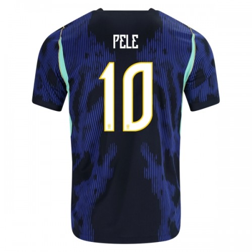 Oficiální Fotbalový Dres Brazílie Pele 10 Hostující MS 2026 pro Muži Oficiální Fotbalový Dres Brazílie Pele 10 Hostující MS 2026 pro Muži