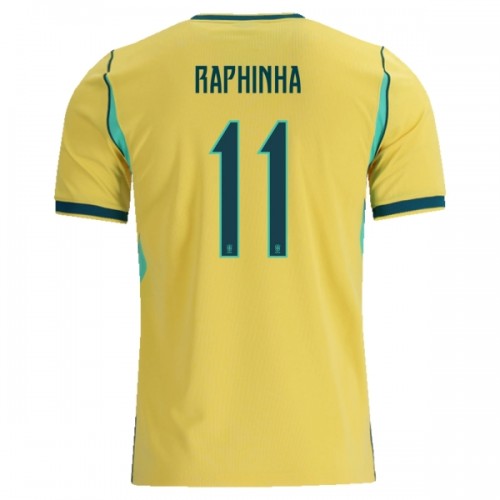Oficiální Fotbalový Dres Brazílie Raphinha 11 Domácí MS 2026 pro Muži Oficiální Fotbalový Dres Brazílie Raphinha 11 Domácí MS 2026 pro Muži