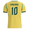 Oficiální Fotbalový Dres Brazílie Ronaldinho 10 Domácí MS 2026 pro Muži Oficiální Fotbalový Dres Brazílie Ronaldinho 10 Domácí MS 2026 pro Muži
