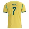 Oficiální Fotbalový Dres Brazílie Vini JR. 7 Domácí MS 2026 pro Muži Oficiální Fotbalový Dres Brazílie Vini JR. 7 Domácí MS 2026 pro Muži