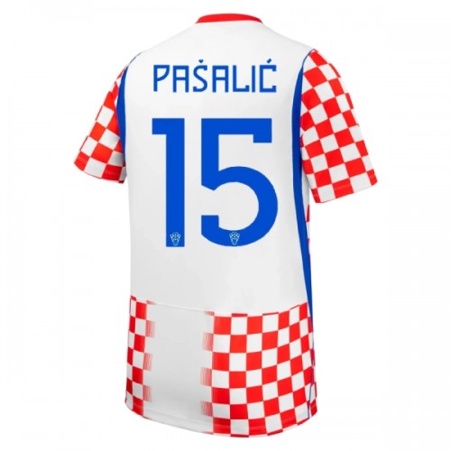 Oficiální Fotbalový Dres Chorvatsko Pasalic 15 Domácí MS 2026 pro Muži Oficiální Fotbalový Dres Chorvatsko Pasalic 15 Domácí MS 2026 pro Muži