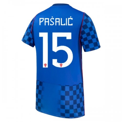 Oficiální Fotbalový Dres Chorvatsko Pasalic 15 Hostující MS 2026 pro Muži Oficiální Fotbalový Dres Chorvatsko Pasalic 15 Hostující MS 2026 pro Muži