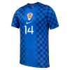 Oficiální Fotbalový Dres Chorvatsko Perišić 14 Hostující MS 2026 pro Děti