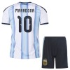 Oficiální Fotbalový Dres Argentina Maradona 10 Domácí MS 2026 pro Děti Oficiální Fotbalový Dres Argentina Maradona 10 Domácí MS 2026 pro Děti