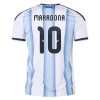 Oficiální Fotbalový Dres Argentina Maradona 10 Domácí MS 2026 pro Děti