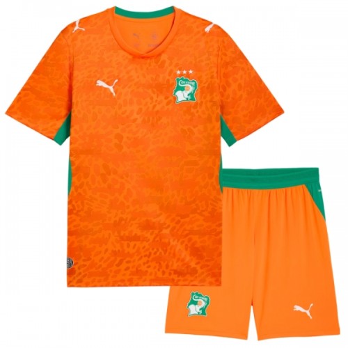 Oficiální Fotbalový Dres Pobřeží Slonoviny Domácí MS 2026 pro Děti Oficiální Fotbalový Dres Pobřeží Slonoviny Domácí MS 2026 pro Děti