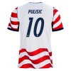 Oficiální Fotbalový Dres Spojené Státy Americké Pulisic 10 Domácí MS 2026 pro Muži Oficiální Fotbalový Dres Spojené Státy Americké Pulisic 10 Domácí MS 2026 pro Muži