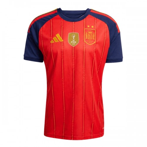 Oficiální Fotbalový Dres Španělsko 2 Stars Domácí MS 2026 pro Muži Oficiální Fotbalový Dres Španělsko 2 Stars Domácí MS 2026 pro Muži