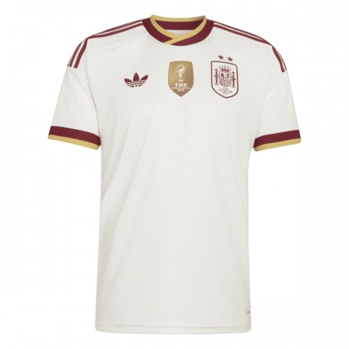 Oficiální Fotbalový Dres Španělsko 2 Stars Hostující MS 2026 pro Muži Oficiální Fotbalový Dres Španělsko 2 Stars Hostující MS 2026 pro Muži