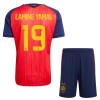Oficiální Fotbalový Dres Španělsko 2 Stars Lamine Yamal 19 Domácí MS 2026 pro Děti Oficiální Fotbalový Dres Španělsko 2 Stars Lamine Yamal 19 Domácí MS 2026 pro Děti