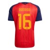 Oficiální Fotbalový Dres Španělsko 2 Stars Rodrigo 16 Domácí MS 2026 pro Děti