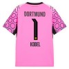 Oficiální Fotbalový Dres Brankářské Borussia Dortmund Kobel 1 Hostující 2026-27 Růžová pro Muži Oficiální Fotbalový Dres Brankářské Borussia Dortmund Kobel 1 Hostující 2026-27 Růžová pro Muži