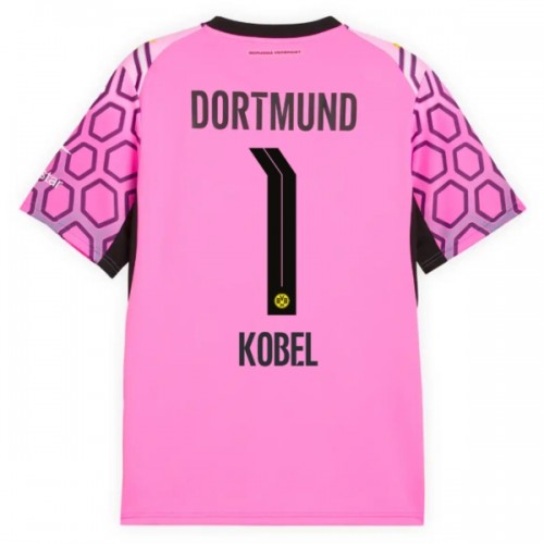 Oficiální Fotbalový Dres Brankářské Borussia Dortmund Kobel 1 Hostující 2026-27 Růžová pro Muži Oficiální Fotbalový Dres Brankářské Borussia Dortmund Kobel 1 Hostující 2026-27 Růžová pro Muži