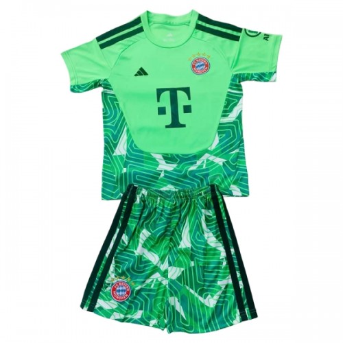 Oficiální Fotbalový Dres Brankářské FC Bayern Mnichov 2026-27 Zelená pro Děti Oficiální Fotbalový Dres Brankářské FC Bayern Mnichov 2026-27 Zelená pro Děti