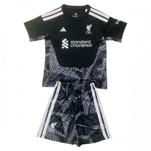 Oficiální Fotbalový Dres Brankářské Liverpool 2026-27 Černá pro Děti Oficiální Fotbalový Dres Brankářské Liverpool 2026-27 Černá pro Děti