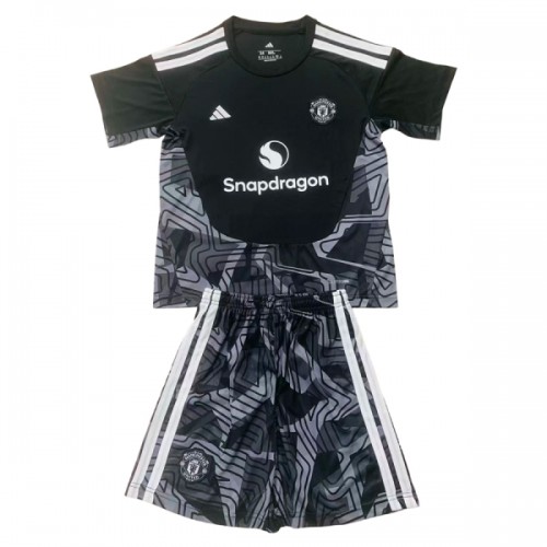 Oficiální Fotbalový Dres Brankářské Manchester United 2026-27 Černá pro Děti Oficiální Fotbalový Dres Brankářské Manchester United 2026-27 Černá pro Děti