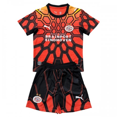Oficiální Fotbalový Dres Brankářské PSV Eindhoven 2026-27 Oranžový pro Děti Oficiální Fotbalový Dres Brankářské PSV Eindhoven 2026-27 Oranžový pro Děti