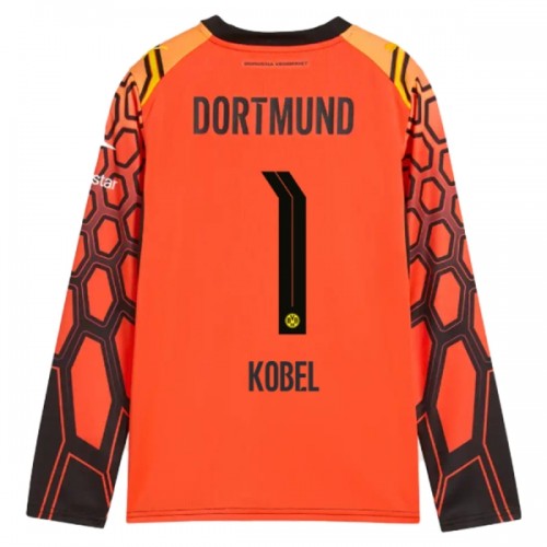 Oficiální Fotbalový Dres Brankářské s Dlouhý Rukáv Borussia Dortmund Kobel 1 Domácí 2026-27 Oranžový pro Muži Oficiální Fotbalový Dres Brankářské s Dlouhý Rukáv Borussia Dortmund Kobel 1 Domácí 2026-27 Oranžový pro Muži