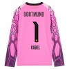 Oficiální Fotbalový Dres Brankářské s Dlouhý Rukáv Borussia Dortmund Kobel 1 Hostující 2026-27 Růžová pro Muži Oficiální Fotbalový Dres Brankářské s Dlouhý Rukáv Borussia Dortmund Kobel 1 Hostující 2026-27 Růžová pro Muži