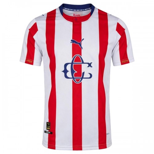Oficiální Fotbalový Dres Chivas de CD Guadalajara 120th Jubileum 2025-26 pro Muži Oficiální Fotbalový Dres Chivas de CD Guadalajara 120th Jubileum 2025-26 pro Muži