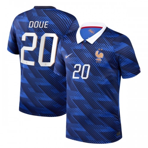 Oficiální Fotbalový Dres Francie Desire Doue 20 Domácí MS 2026 pro Muži Oficiální Fotbalový Dres Francie Desire Doue 20 Domácí MS 2026 pro Muži