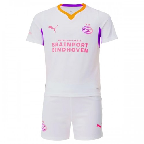 Oficiální Fotbalový Dres PSV Eindhoven Hostující 2026-27 pro Děti Oficiální Fotbalový Dres PSV Eindhoven Hostující 2026-27 pro Děti