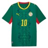 Oficiální Fotbalový Dres Senegal Mane 10 Hostující MS 2026 pro Muži