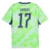 Oficiální Fotbalový Dres Švýcarsko Vargas 17 Hostující MS 2026 pro Muži Oficiální Fotbalový Dres Švýcarsko Vargas 17 Hostující MS 2026 pro Muži