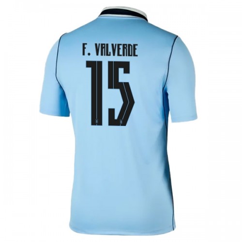 Oficiální Fotbalový Dres Uruguay Federico Valverde 15 Domácí MS 2026 pro Muži Oficiální Fotbalový Dres Uruguay Federico Valverde 15 Domácí MS 2026 pro Muži
