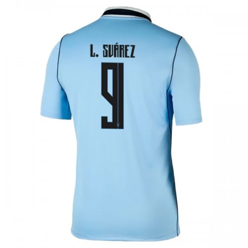 Oficiální Fotbalový Dres Uruguay Luis Suarez 9 Domácí MS 2026 pro Muži Oficiální Fotbalový Dres Uruguay Luis Suarez 9 Domácí MS 2026 pro Muži