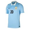 Oficiální Fotbalový Dres Uruguay Maximiliano Araujo 20 Domácí MS 2026 pro Muži