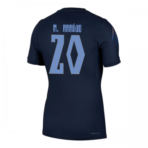 Oficiální Fotbalový Dres Uruguay Maximiliano Araujo 20 Hostující MS 2026 pro Muži Oficiální Fotbalový Dres Uruguay Maximiliano Araujo 20 Hostující MS 2026 pro Muži
