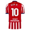Oficiální Fotbalový Dres Atlético Madrid Alex B. 10 Domácí 2026-27 pro Muži Oficiální Fotbalový Dres Atlético Madrid Alex B. 10 Domácí 2026-27 pro Muži