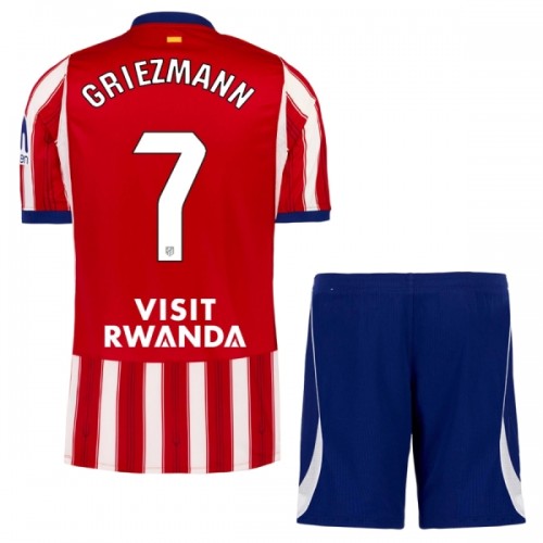 Oficiální Fotbalový Dres Atlético Madrid Griezmann 7 Domácí 2026-27 pro Děti Oficiální Fotbalový Dres Atlético Madrid Griezmann 7 Domácí 2026-27 pro Děti