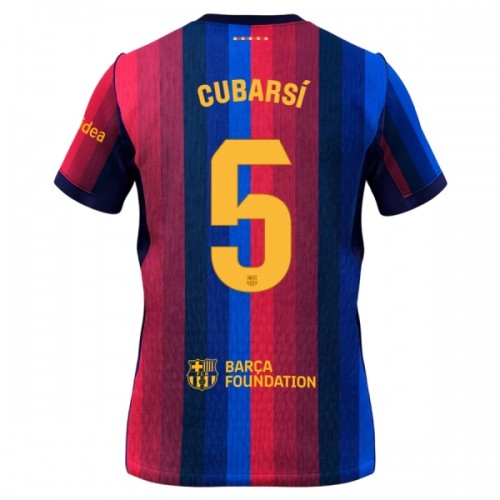Oficiální Fotbalový Dres FC Barcelona Cubarsi 5 Domácí 2026-27 pro Muži Oficiální Fotbalový Dres FC Barcelona Cubarsi 5 Domácí 2026-27 pro Muži