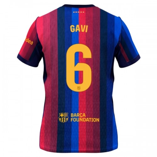 Oficiální Fotbalový Dres FC Barcelona Gavi 6 Domácí 2026-27 pro Muži Oficiální Fotbalový Dres FC Barcelona Gavi 6 Domácí 2026-27 pro Muži