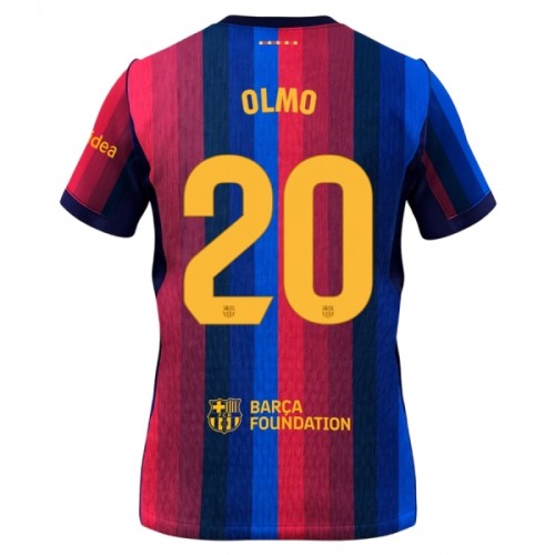 Oficiální Fotbalový Dres FC Barcelona Olmo 20 Domácí 2026-27 pro Muži Oficiální Fotbalový Dres FC Barcelona Olmo 20 Domácí 2026-27 pro Muži
