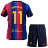 Oficiální Fotbalový Dres FC Barcelona Raphinha 11 Domácí 2026-27 pro Děti Oficiální Fotbalový Dres FC Barcelona Raphinha 11 Domácí 2026-27 pro Děti